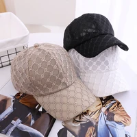 ladies new lace baseball cap mens adjustables summer sunscreen breathable sun hat outdoor hip hop casual peaked hat women