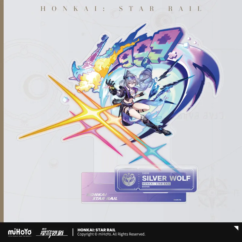 Акриловая настольная фигурка-подставка Honkai Star Rail: Яогуан, Спарк, Фэйин, Трейлблейзер. Коллекционный декор, подарок. (art.: 3920dc56cd89e) - 3920dc56cd89e