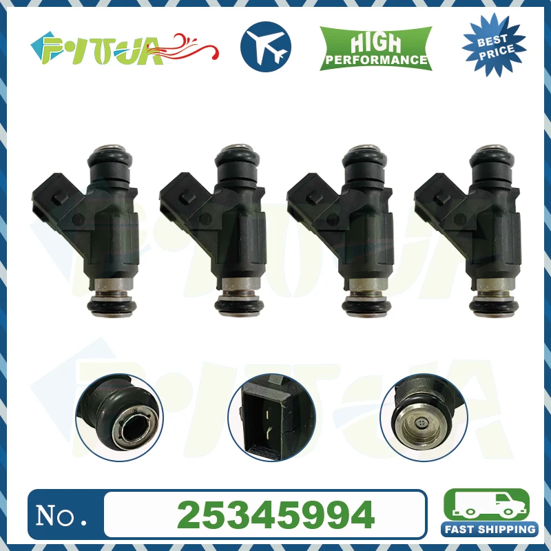 

Топливный инжектор 25345994 для Mitsubishi Jinbei Great Wall Jiang Ling Land Wind Changhe Jiabao Wuling Mingyi JMC SMW299932 Bic, 4 шт.