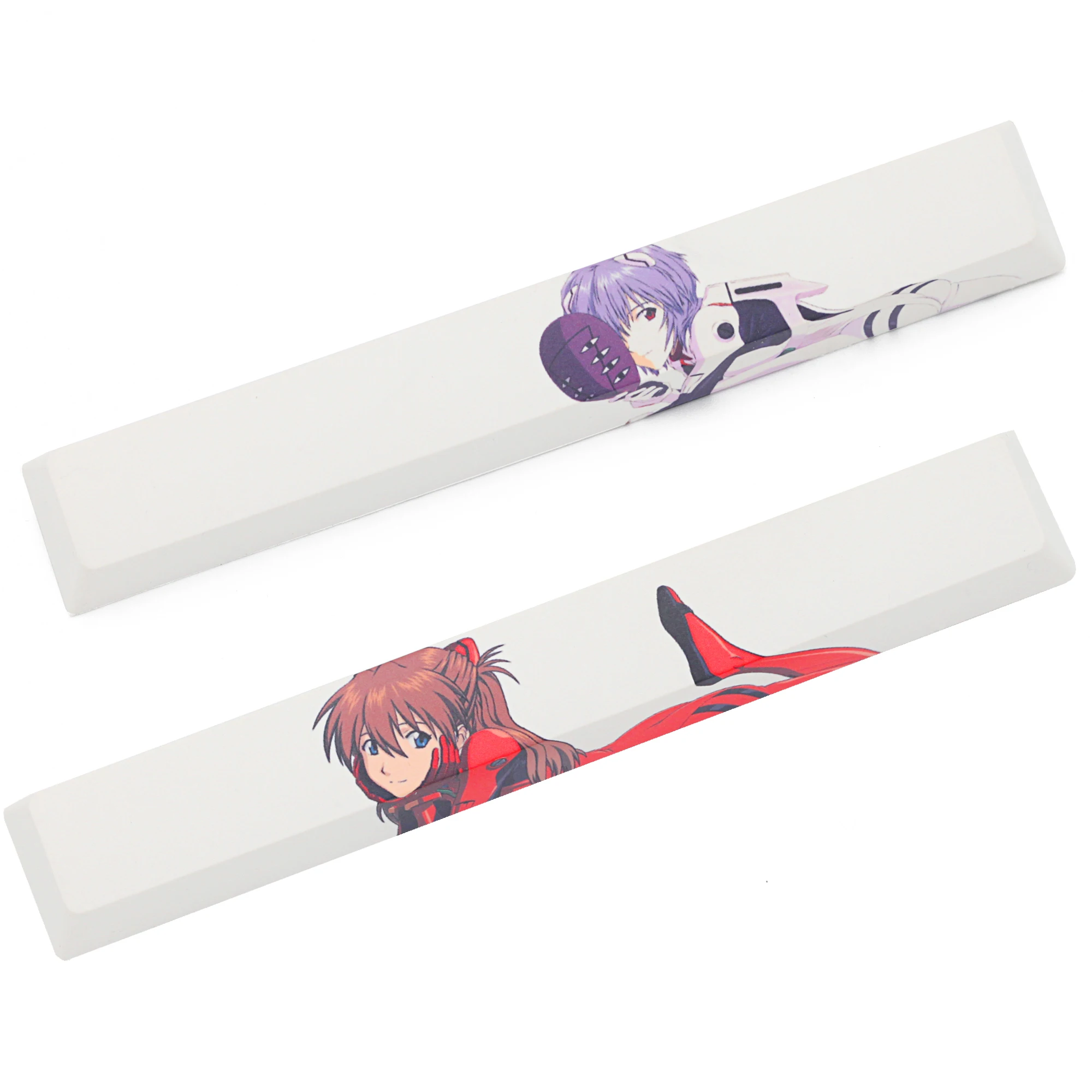 

PBT EVA Asuka Ayanami Keycaps Spacebar 6.25u Cartoon Custom Mechanical Game Keyboard Replace