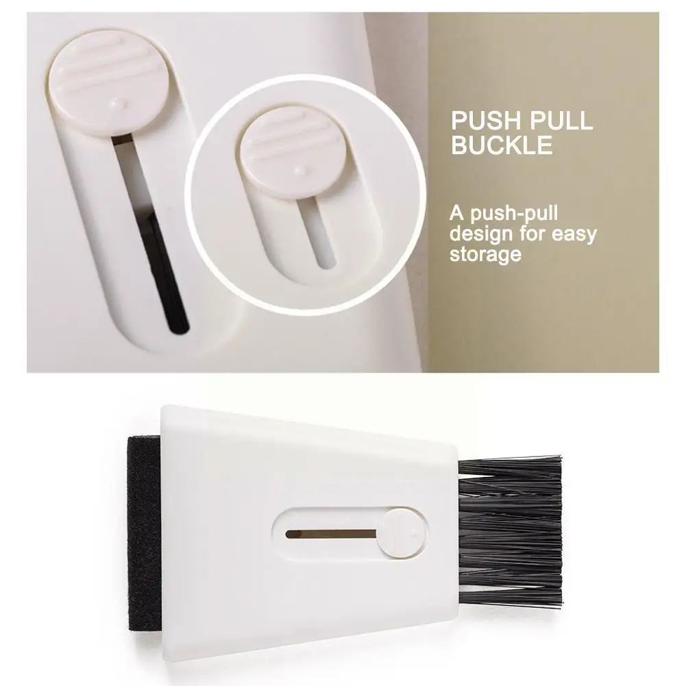 

Retractable Double-ended Computer Keyboard Screen Gaps Brush Screen Wipe Dust Cleaning Tools For Mobile Phone//laptop/t E9s1