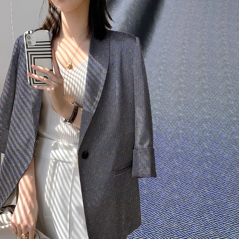 

Mulberry Silk Stretch Twill Fabric Brand Fashion Design Suit Shirt Clothing Material for Sewing by the Meter Wholesale