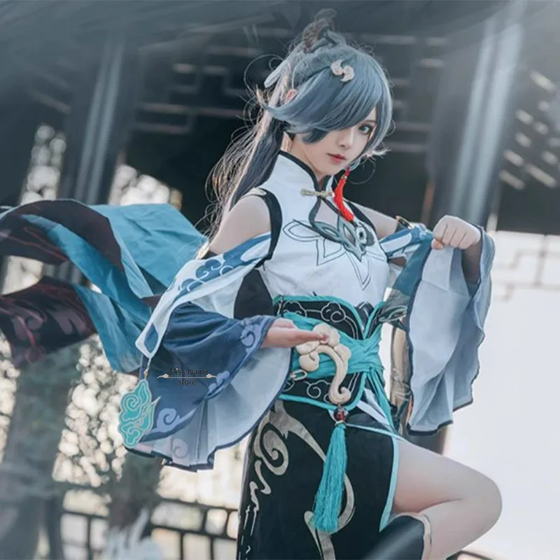 

Honkai Impact 3 Fu Hua Cosplay Costume Anime Archaic wind Suit Fighting Uniform Comic Con Party Outfit Game Costumes Gift