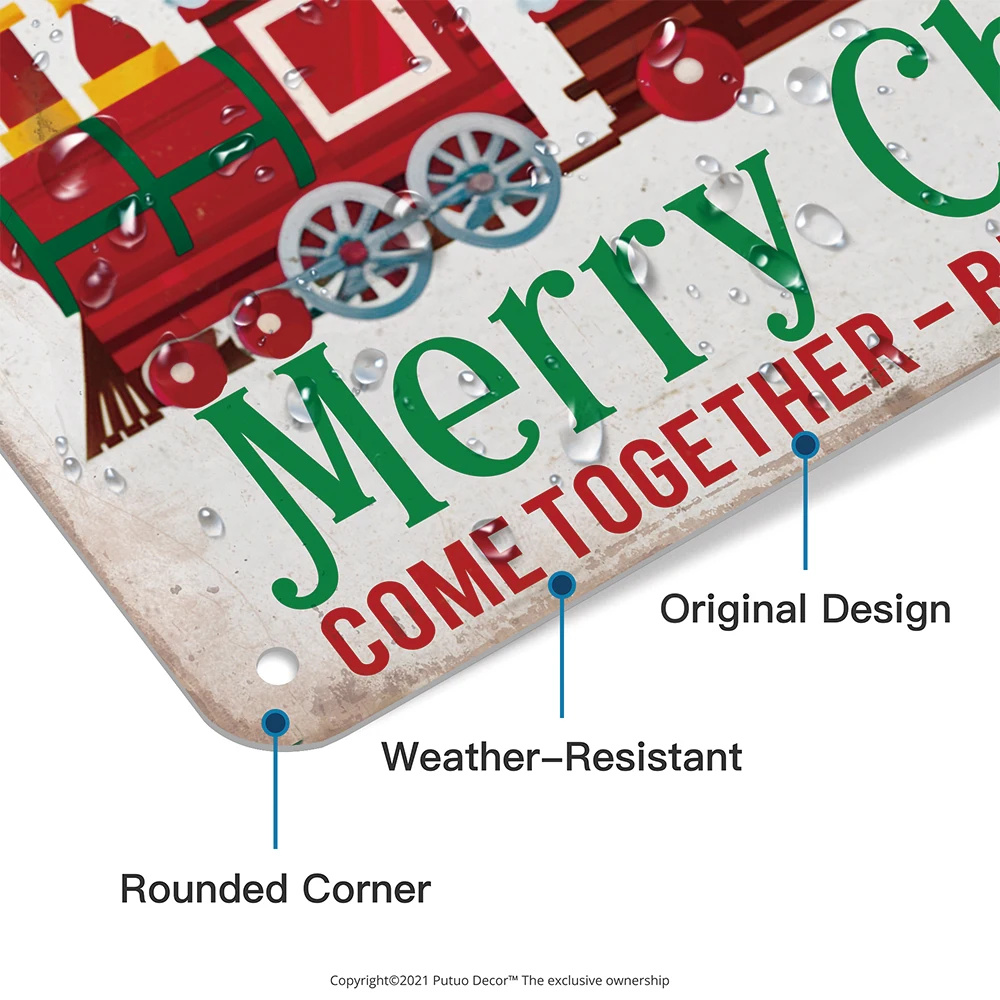 Декоративная металлическая вывеска Putuo 1 шт. винтажная тарелка для украшения стен