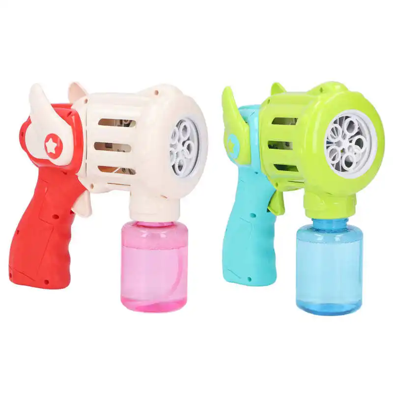 

Bubble Gun Kids Electric Bubble Gun With Light Music Automatic Bubble Making Toys Gift For Kids With Bubble Solution
