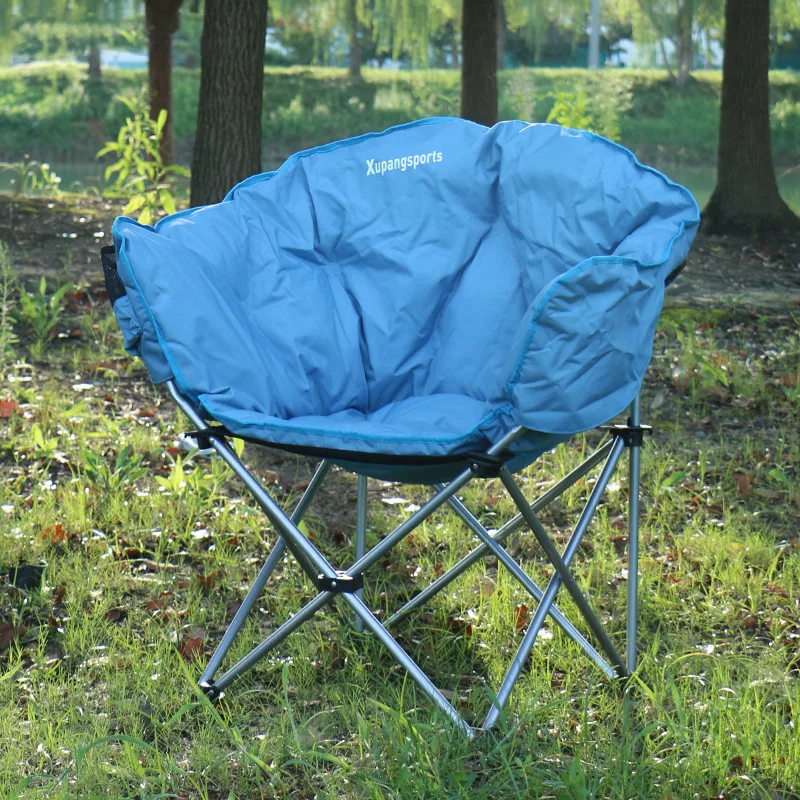 Outdoor Camping Folding Chair Max Load 150kg Fishing Portable Ultralight Beach Hiking Picnic Seat Home Office Bread |