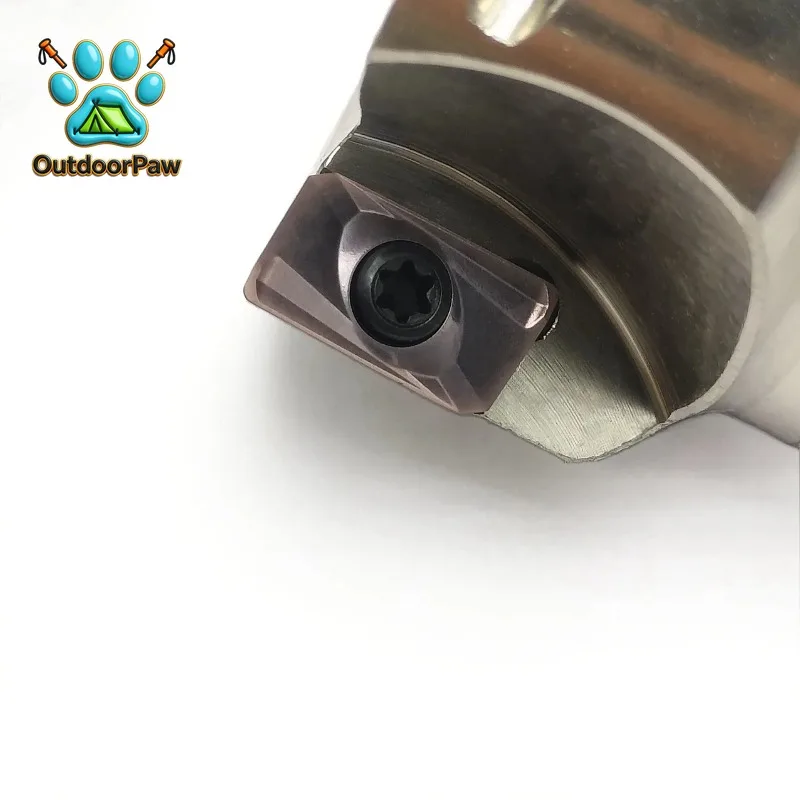 Фото Фрезерная головка C12 C16 C20 FMB22 BAP400R 50 22 4T 63 22 4T 80 27 6T для торцевого фрезерования, твердосплавная пластина APMT1604PDER №3