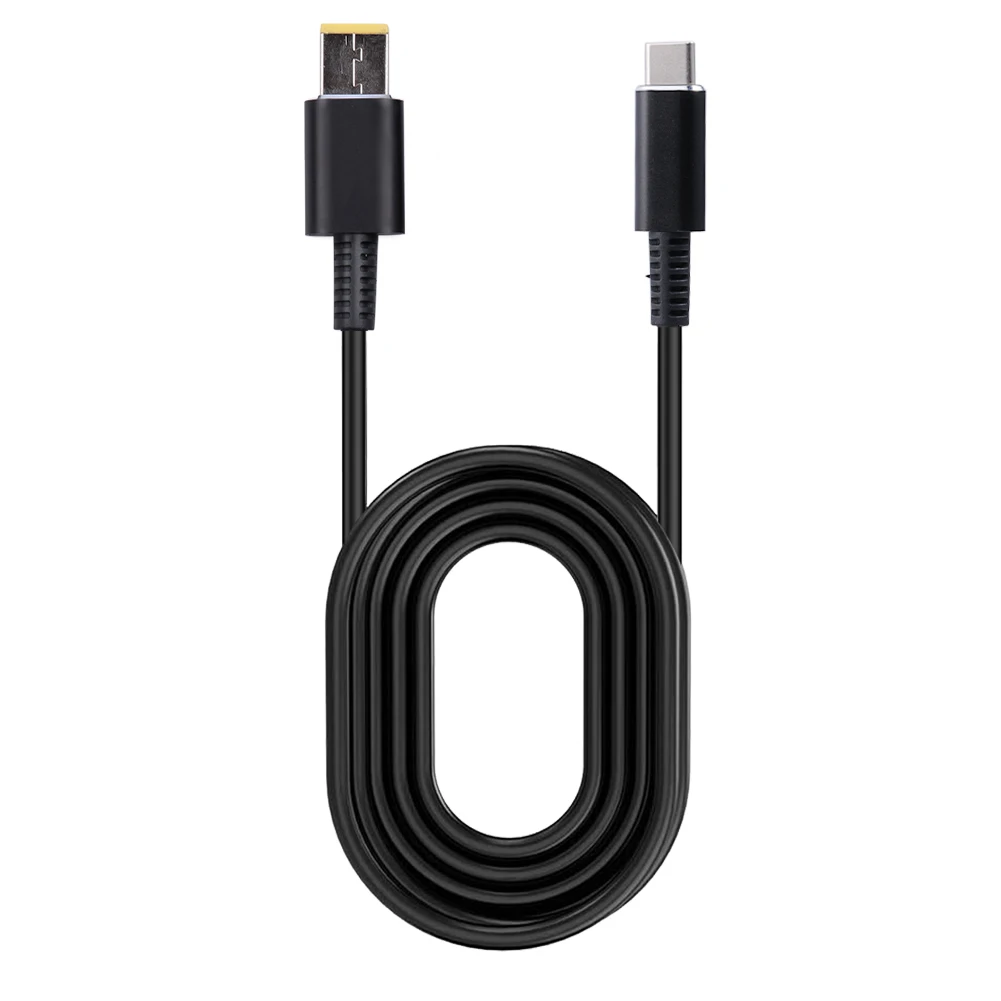 

135 Вт USB Type C адаптер питания для ноутбука, шнур для зарядки, 1,8 м, кабель для зарядки, шнур с E-mark Power для Lenovo Legion Y7000 R7000