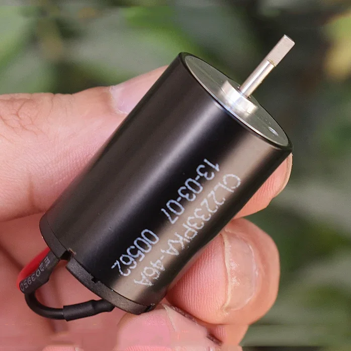 Мини 22 мм бессердечный двигатель Ndfeb сильный магнитный DC 24 В-48 В полая чашка