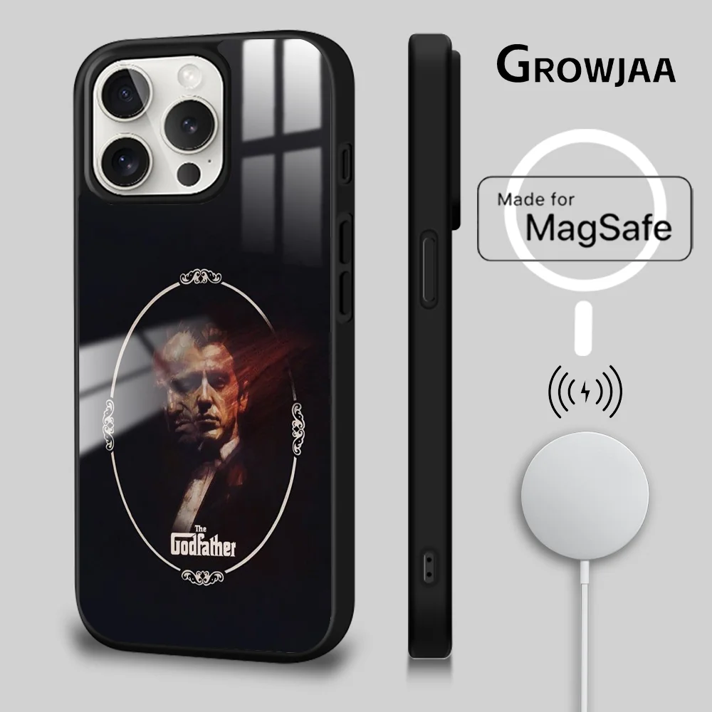 Чехол для телефона Movie The G-Godfather магнитный чехол iPhone 16 15 14 13 12 11 Pro Max Plus Mini Magsafe с