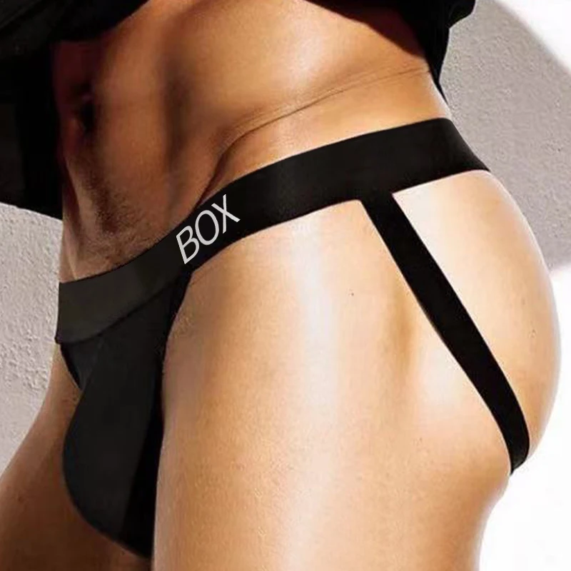 

ORLVS Sexy Underwear Men Bikini Thong Cotton Gay Jockstrap Mens Panties Sissy G-strings Men's Lingerie Cueca Tanga Hombre OR6603