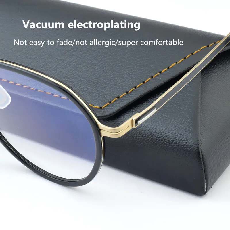 2024 титановая оправа для очков мужчин и женщин модные ультралегкие очки бровей по