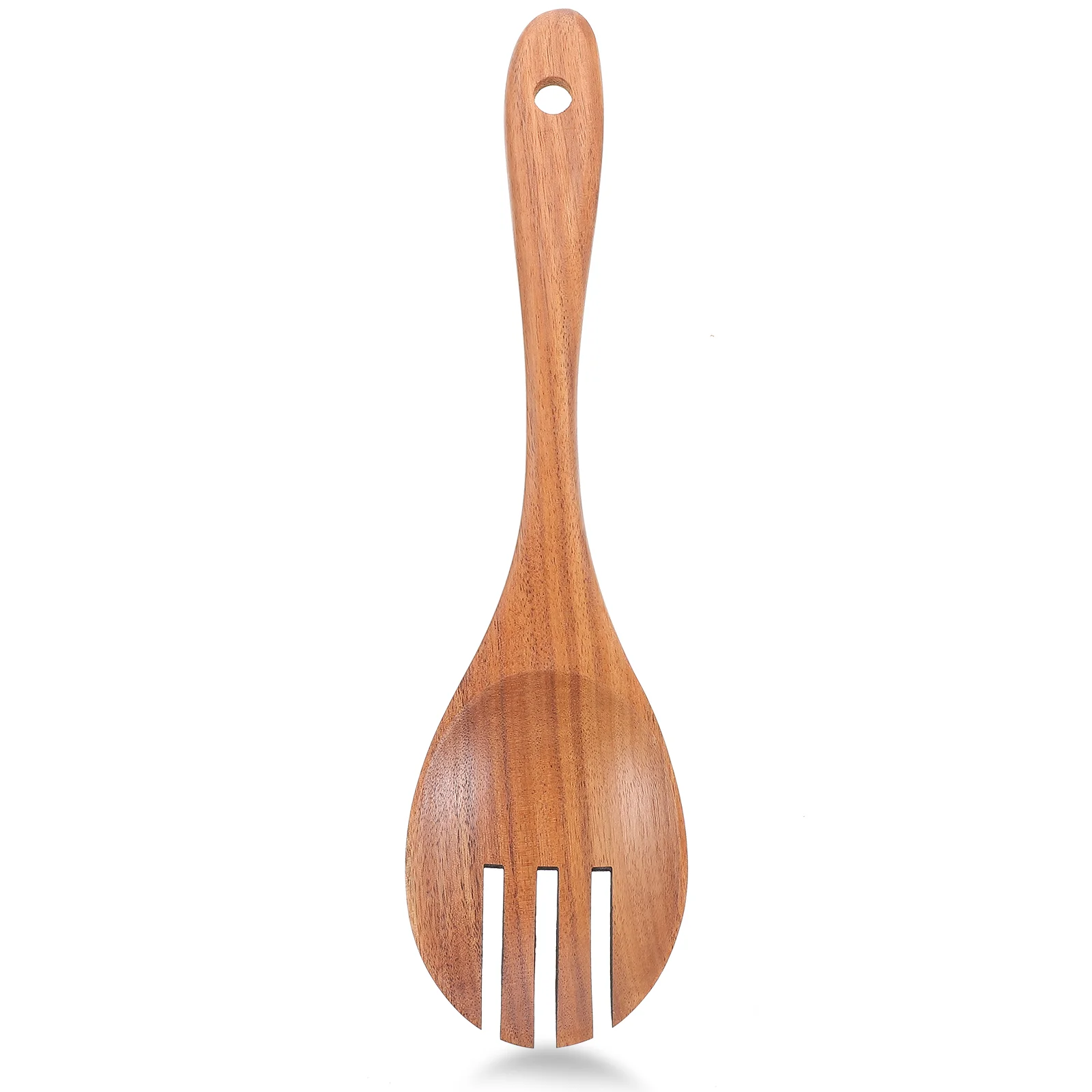 

Salad Fork Serving Wood Server Spoon Wooden Utensils Tongs Pasta Kitchen Claws Cooking Spoons Dinner Mixing Slotted Tosser