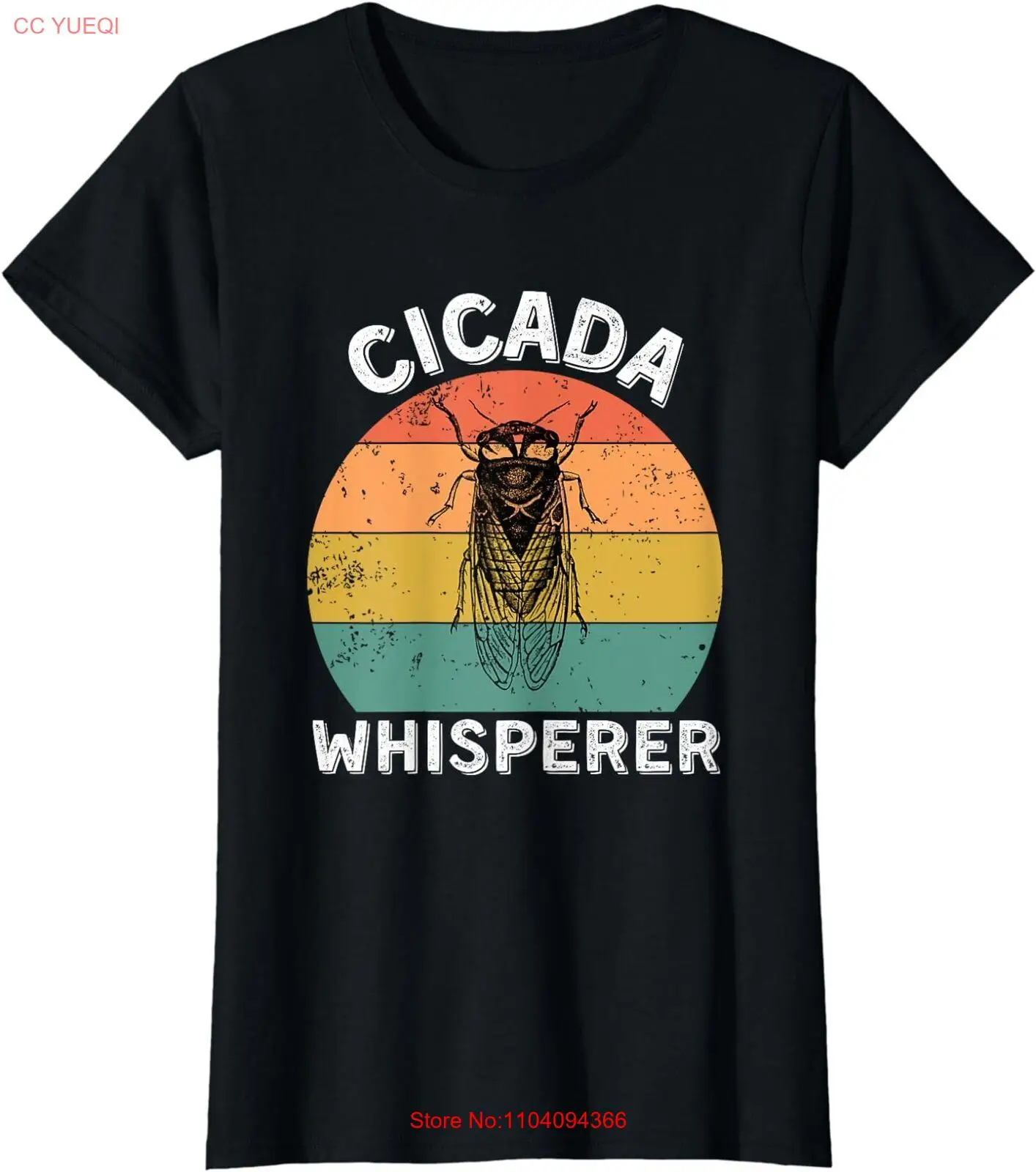 Cicadas Whisperer Забавная женская футболка с изображением периодической цикады Swarm