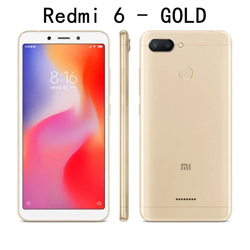 Смартфон Xiaomi Redmi 6 3/32ГБ 4/64ГБ china Б/у