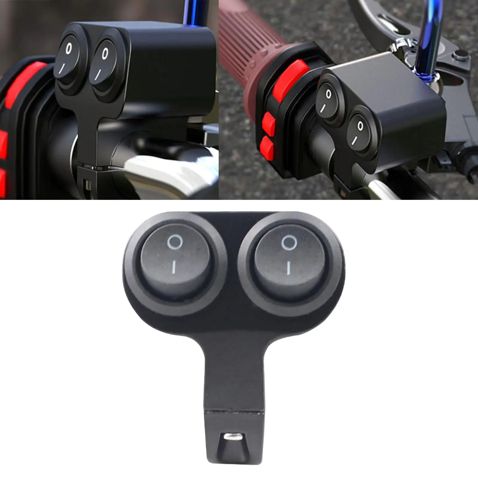 

Handlebar Control Switch Dual Button ControlPush Button ,for Handlebar , Motorbike