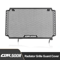 motorcycle aluminum radiator grille guard cover parts for honda cbr500r cbr 500r cbr 500 r 2016 2017 2018 2019 2020 accessories