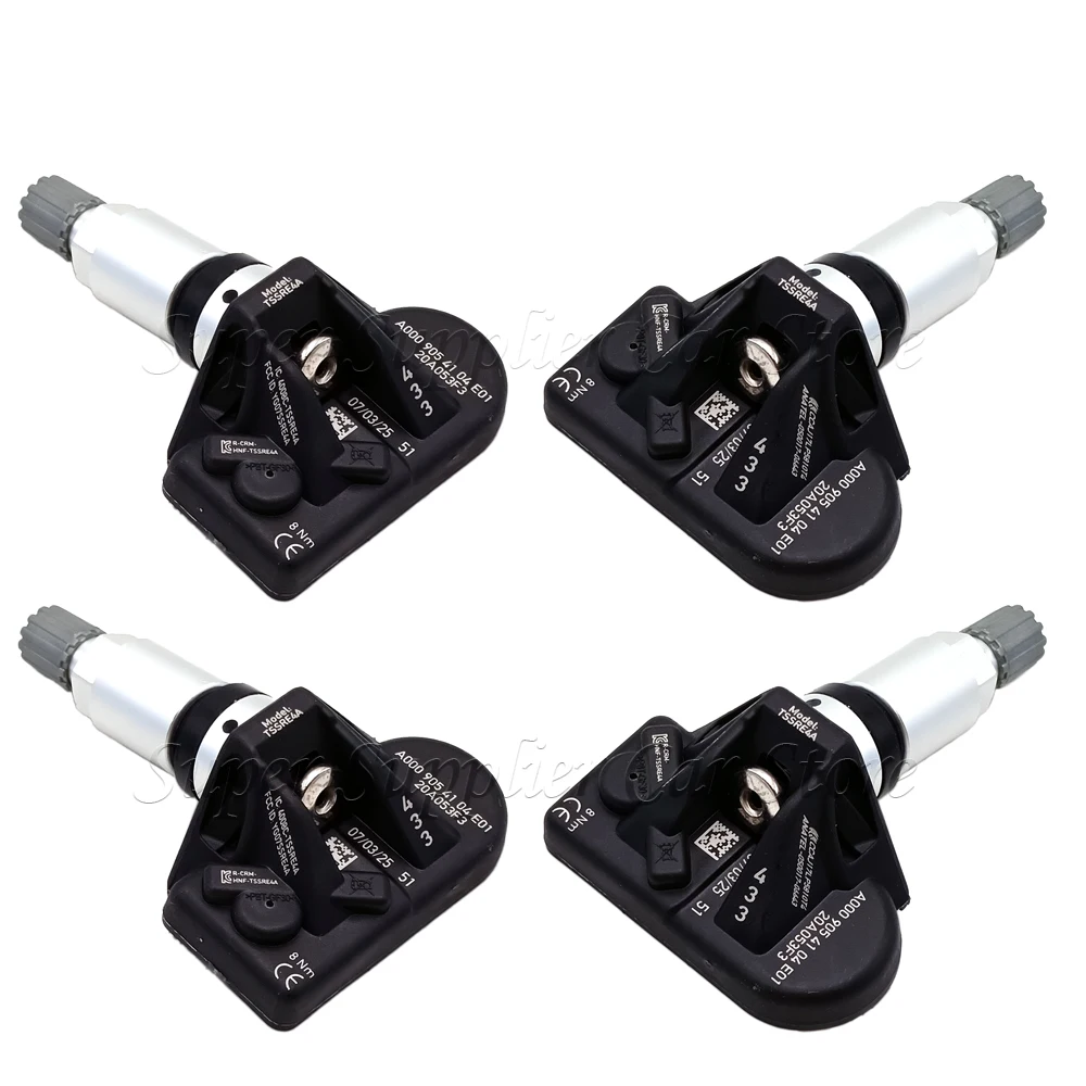 

1/4 шт. новый TPMS 433 МГц автомобильный датчик давления в шинах A 0009054104 A 0009057205 Для Mercedes-Benz A Class B Class CLA GLB GLS