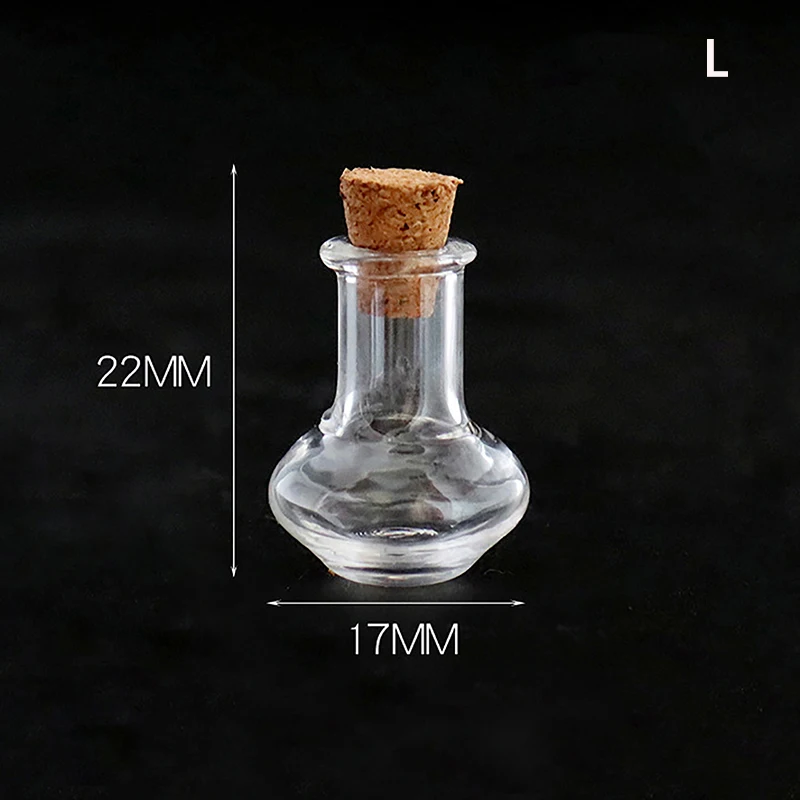 

Мини-бутылочки из стекла