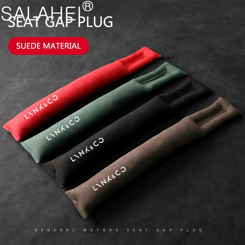 

Car Seat Gap Filler Plug Suede Leather Leakproof Padding For LYNK&CO 01 02 03 05 06 09 Auto Leak-proof Strip Insert Accessories