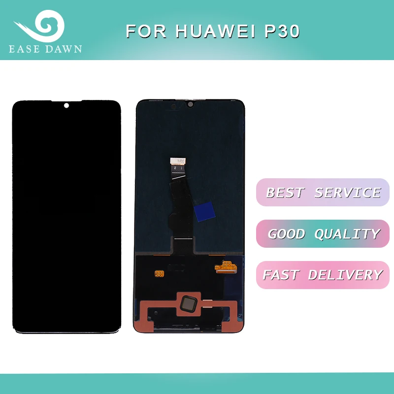 6.1inch For Huawei P30 Display Digitizer Super Amoled For Huawei P30 Display Touch Screen ELE-L09 ELE-L29 ELE-AL00 Replacement