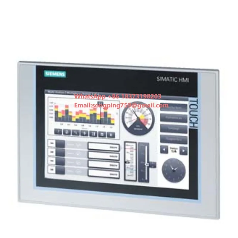 Фото 6AV2124-0JC01-0AX0 Siemens SIMATIC HMI TP900 Comfort, интеллектуальная панель управления, сенсорное управление, 9-дюймовый широкоформатный TFT-дисплей №1