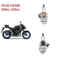 top 1 seller factory price manual 30mm 200cc 250cc pz30 cg200 for honda motorcycle carburetor