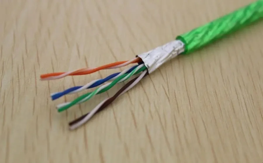 

6150 super six cat6a network cable oxygen-free copper core shielding crystal head jumper data center heartbeat