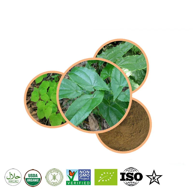 Бесплатная доставка 100 г-1000 г ороговевшая козья трава экстракт эпимедиума