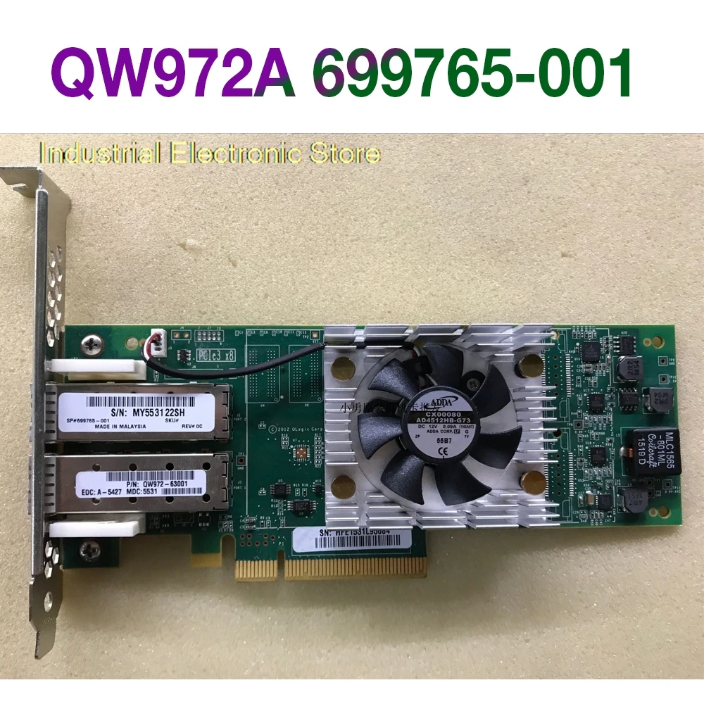 Для HP QW972A 699765 -001 SN1000Q QLE2662-HP 16Gb Двухпортовая оптоволоконная карта