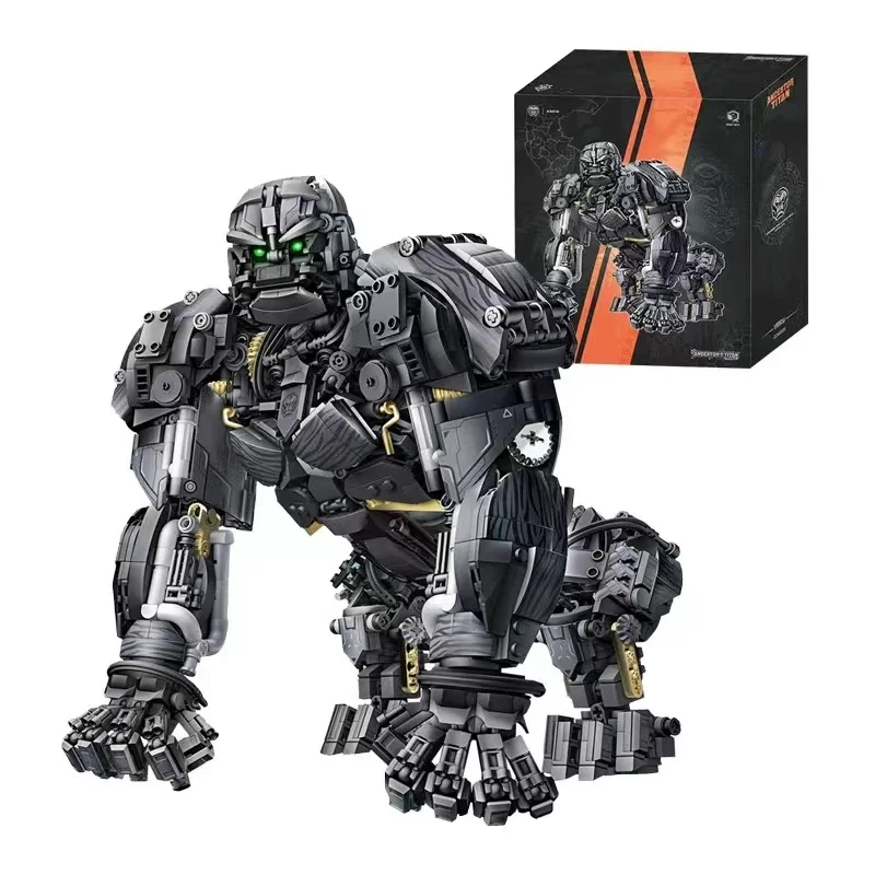 

2000+Pcs Deformation Beast Primal Robot MOC Building Sets Bricks Toys Giant Ape Mecha Transform Blocks Christmas Gifts Kids Boys