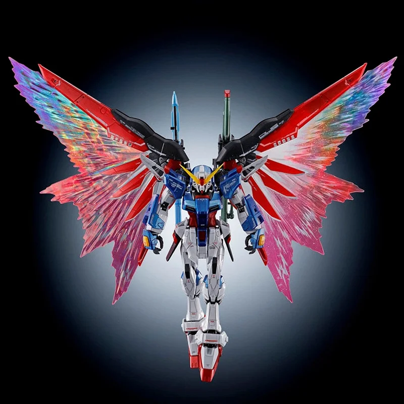 

Limited PB Kids Assembled Robot Model RG 1/144 Destiny Gundam Titanium Finish Toys For Boys Collectible Puzzle Gifts