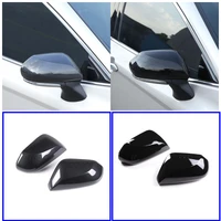 car accessories for toyota camry 2018 2021 abs carbon modifiaction exterior rearview mirror cover side mirror protect shell trim
