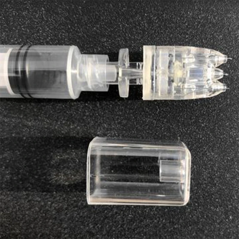 Оптовая цена бесплатная доставка 5Pin Кристальные Многослойные иглы мезопистолет