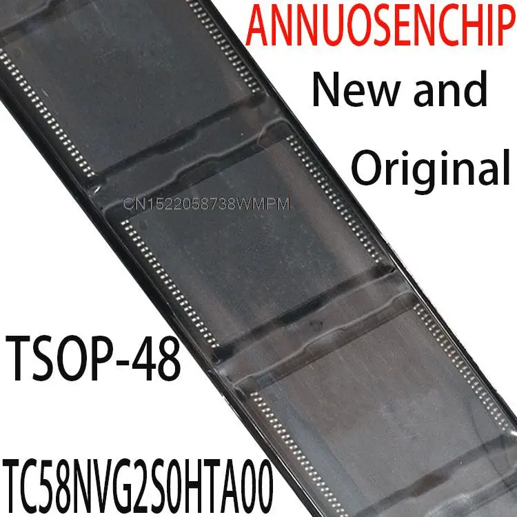 

5 шт. новые и оригинальные TC58NVG2S0 TC58NVG2SOHTA00 TSOP-48 TC58NVG2S0HTA00