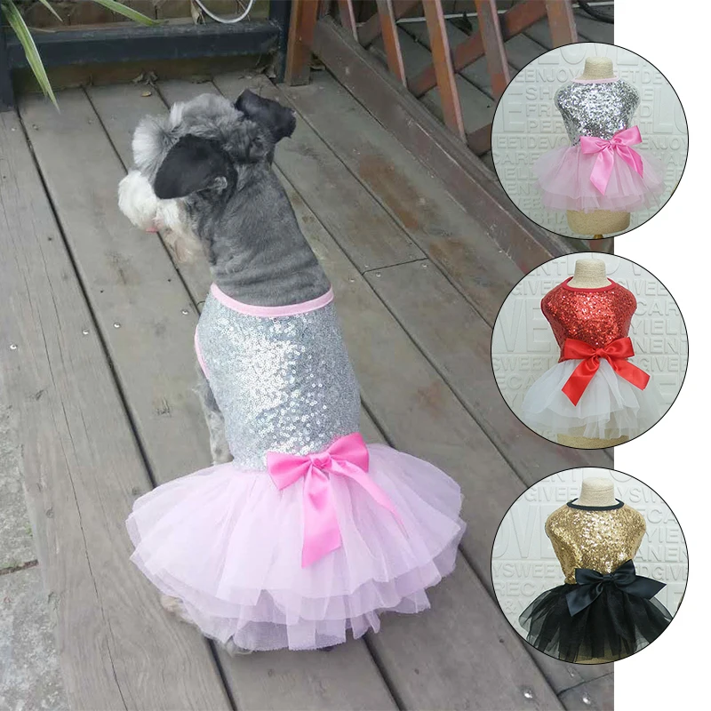 

Dog Dress Pet Dress Puppy Dog Skirt Cupcake Dress Princess Dress Durable Cute Lace Comfortable Colorful Dog Accessory