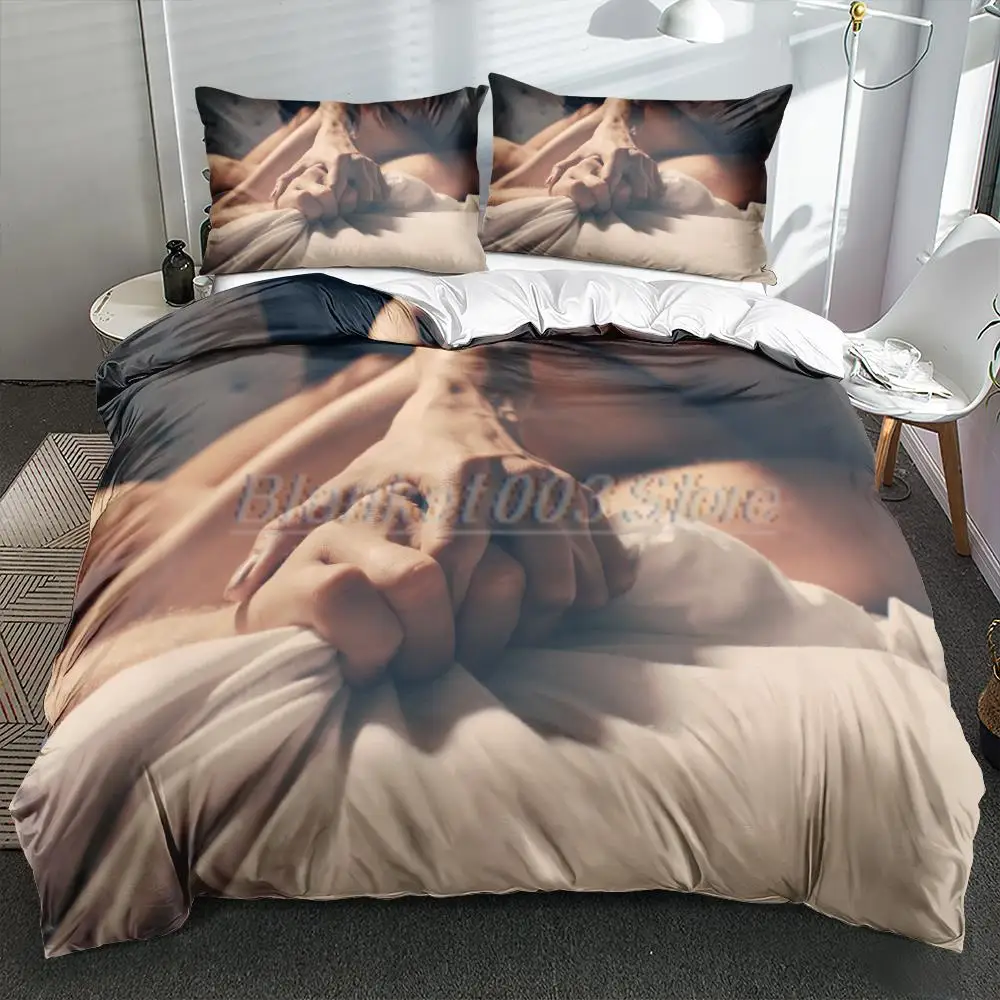 

3D Custom Desgin Valentine Linens Beds Bedclothes Comforter Covers Pillow Shames Duvet King Queen Full Twin White Bedding Sets