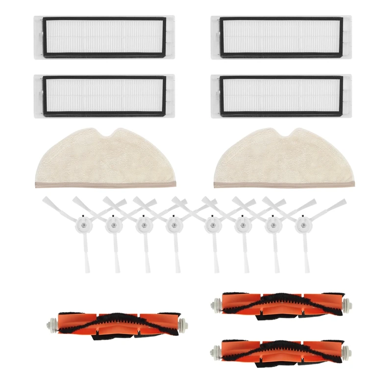 

HEPA фильтр, боковая щетка, основная щетка для робота-пылесоса Xiaomi 1S T7 Roborock S50 S5 Max, аксессуары для пылесоса
