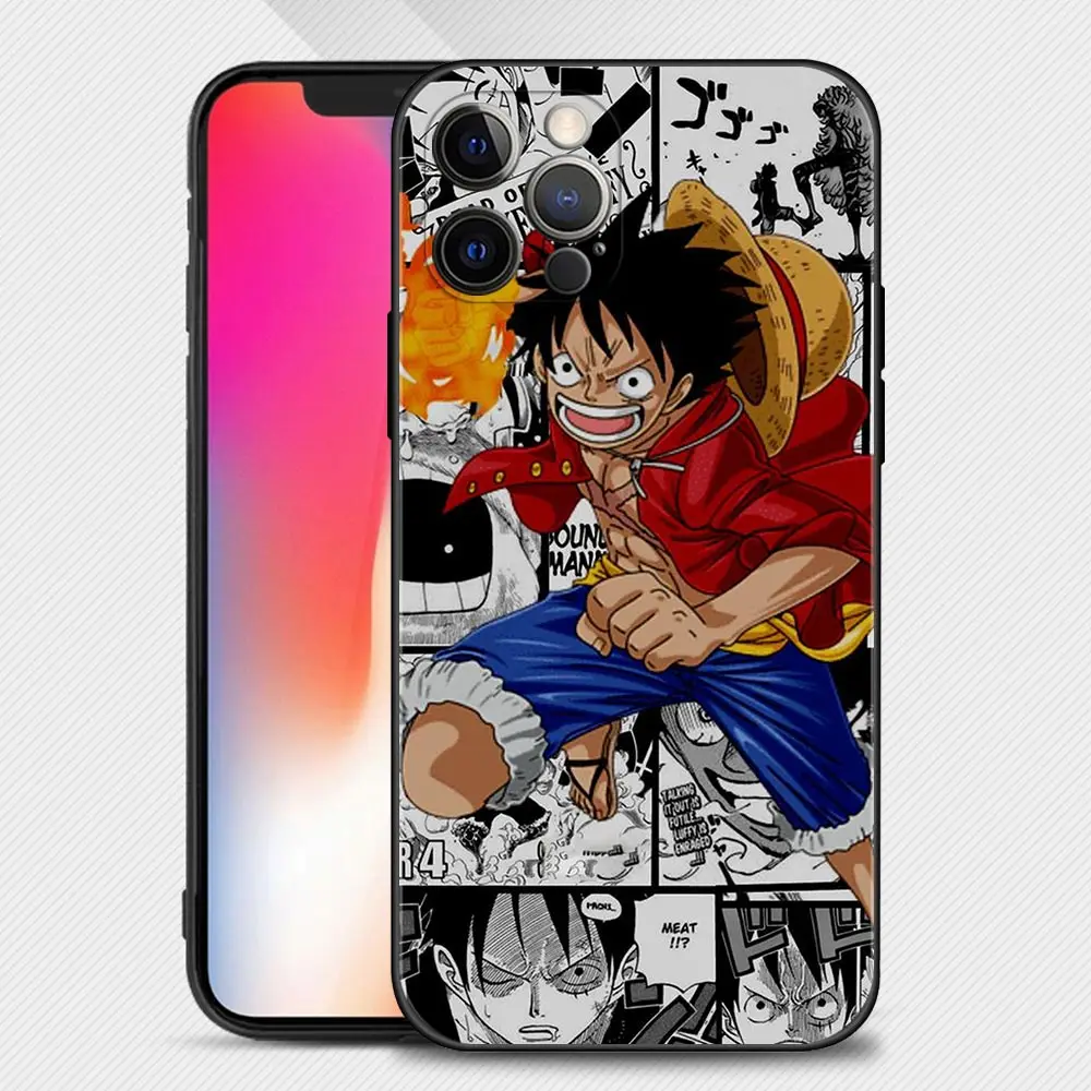 Цельный кусок Luffy Zoro Chopper Comics для Apple iPhone 13 12 11 Pro Max Mini XS XR X 7 8 6 6S Plus 5 5S SE 2020 Shell |