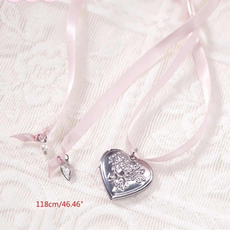 Милый ремешок из ленты с бантом открывающийся и закрывающийся фотоальбом