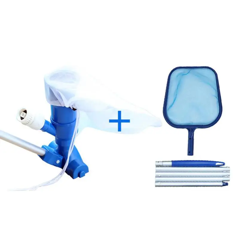 

Swimming Pool Vacuum Cleaner Cleaning Disinfect Tool Set Suction Head Pond Fountain Spa Pool Cleaning Brush US Pool Cleaner