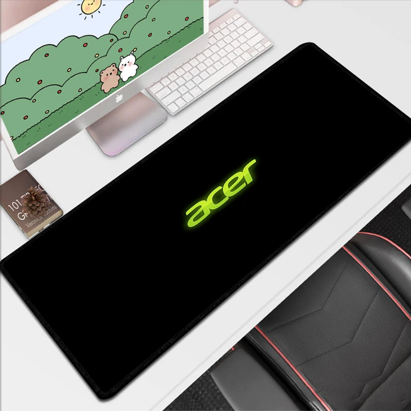 Acer Desk Mats Large Mouse Pad Keyboard Xxl Table Mat Pc Gamer Accessories Gaming Xl Extended Mousepad 900x400 Long Deskmat Pads images - 6