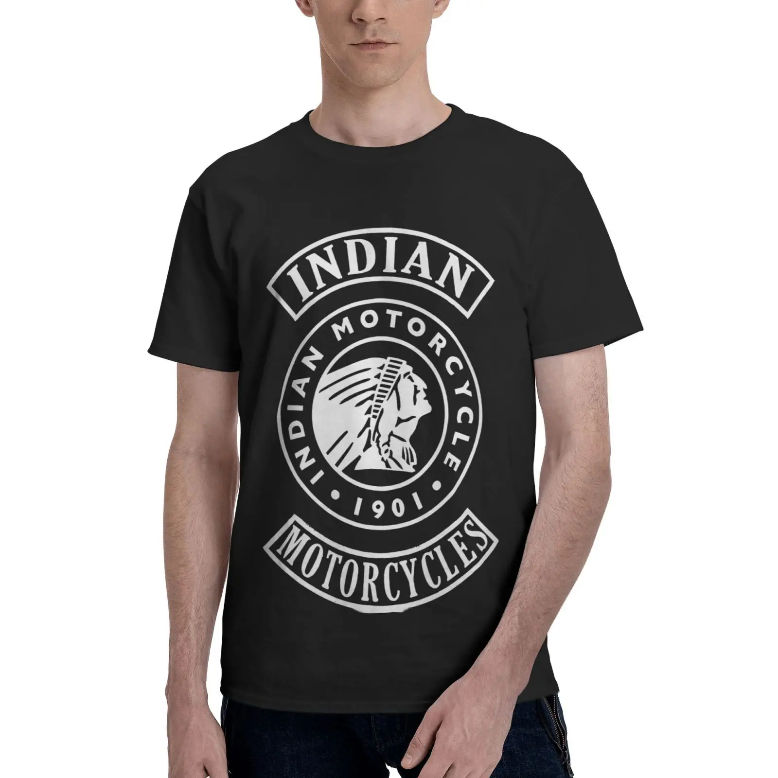 

Индийская индивидуальная мотоциклетная свободная футболка, одежда, футболка, Мужская футболка, футболки для женщин, мужская одежда