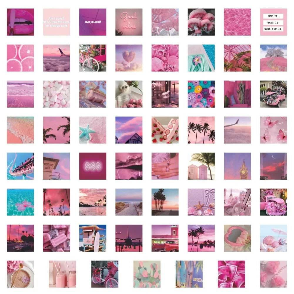 

Квадратные стикеры для скрапбукинга 63 шт.