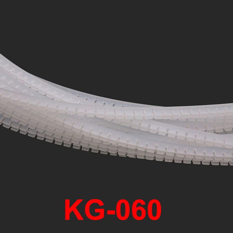 

10 м KG-060 подходящая панель 60 мм толщина паза белый черный PE Изолированная синхронизирующая линия оболочка рукав слот подвижная втулка