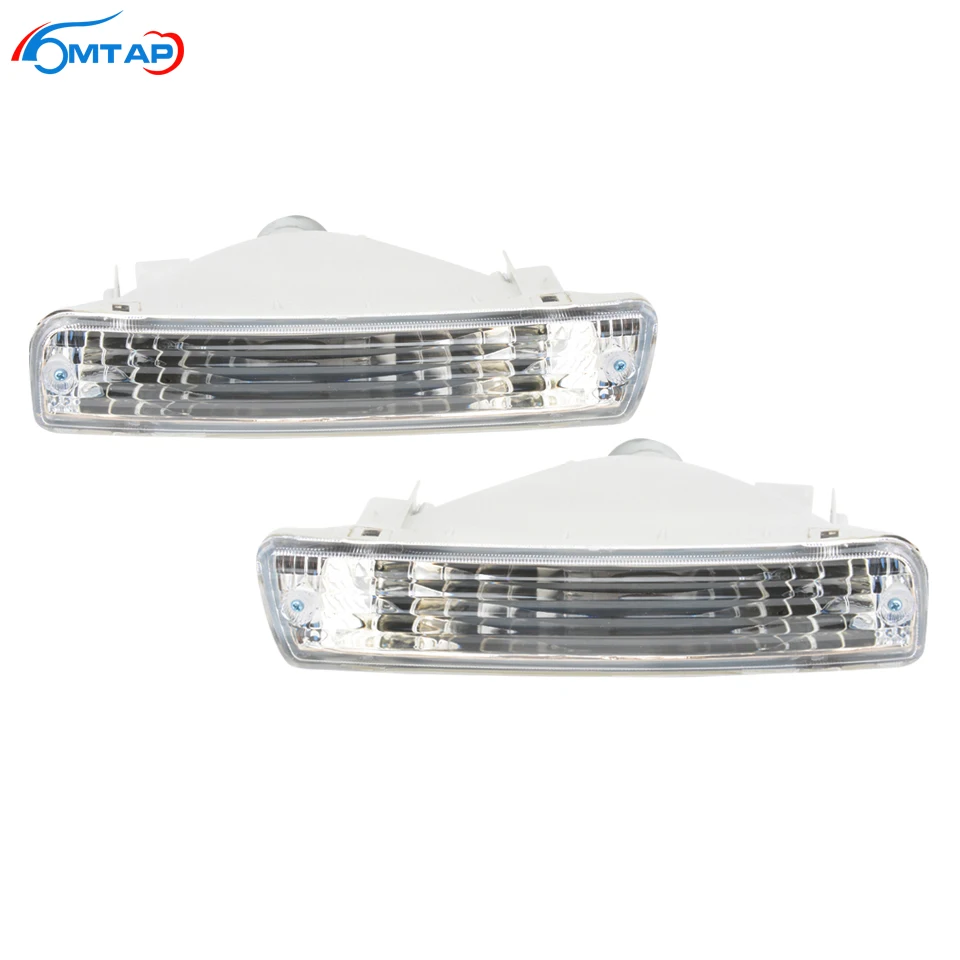 

MTAP Crystal Front Bumper Turn Signal Lamp For TOYOTA LAND CRUISER 80 Series 1991 1992-1998 LC80 FJ80 FZJ80 HDJ80 HZJ80 4500