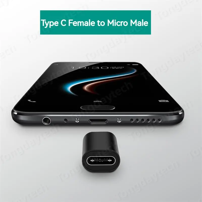 Блок питания Micro Usb-Type C портативный металлический планшет аксессуары для