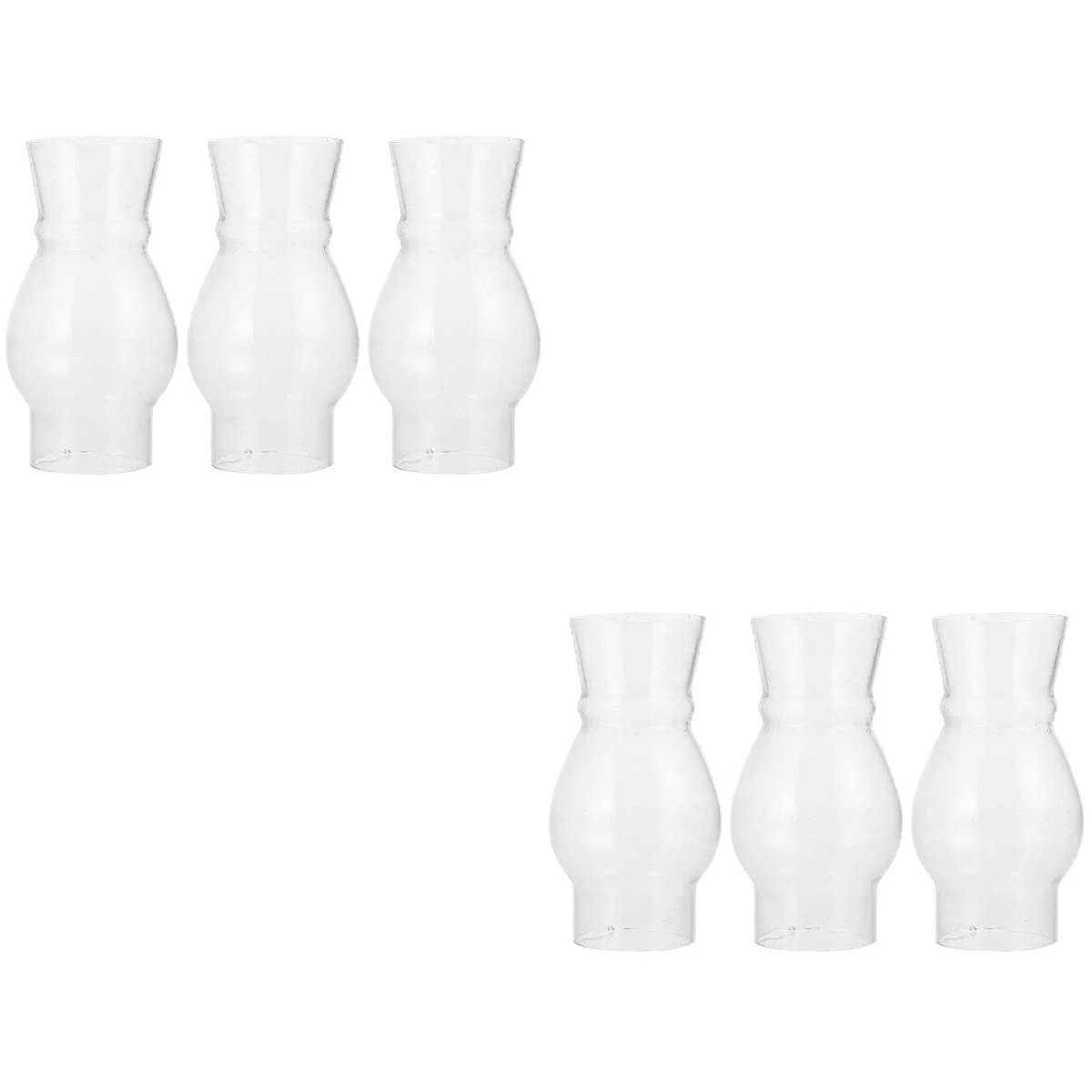 

Lamp Glass Oil Shade Chimney Cover Lamps Retrotransparent Lampshade Open Kerosene Flame Replacement Vintage Shades Lantern Light