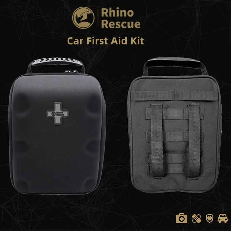 

Survival Kit Comprehensive Premium First Aid Kit Emergency Medical Bag for Trucks, Cars, Camping, Office and Sports and Outdoor