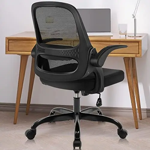 

Офисное кресло, эргономичное настольное кресло, компьютерное кресло из дышащей сетки, удобное вращающееся офисное кресло с откидными подлокотниками и регулируемым размером